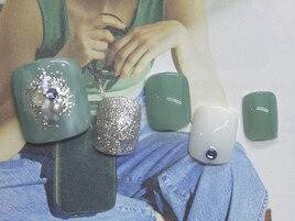 【FOOT】キラキラデザイン