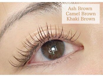 アイビューティー エピ(EyeBeauty epi)/カラー★BROWN【ALL】140本