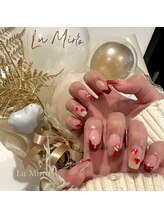 ル ミルト(Lu Mirto)/ボルドーネイル／ハートネイル