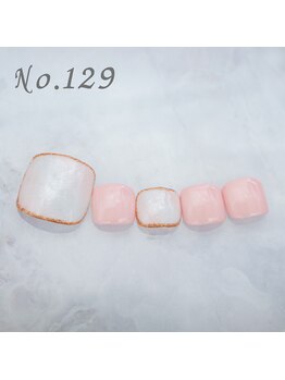 はあとねいる 大井町店/フットネイル：No.129