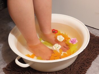 てあて/フットバス