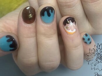 ブラン(Blanc)/チョコミントネイル