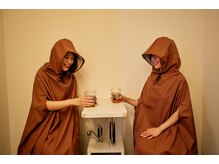 ミージュ(miju.)の雰囲気（よもぎ蒸しも女性に嬉しい専用の個室でお友達同士でできます☆）