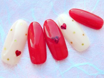 ラルネイル 大宮(Lull. nail)/#ハート#ドット#オトナ女子