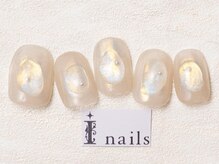 アイネイルズ 池袋店(I-nails)/パールイエローニュアンス
