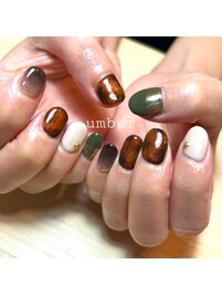 べっこうネイル☆