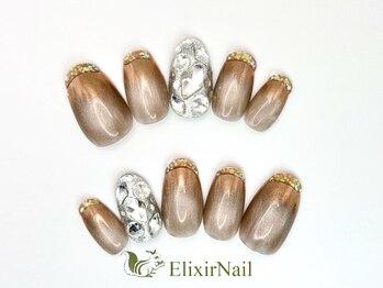 エリクサーネイル 池袋(Elixir Nail)/定額cやり放題/クーポン使用