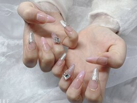ガーリーピンクフレンチ♪