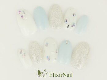 エリクサーネイル 神田(Elixir Nail)/シンプル/クーポン使用