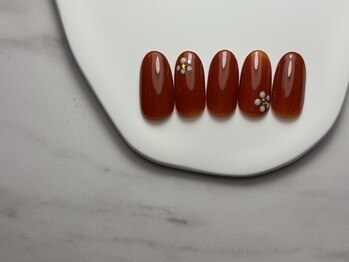 スパイス ネイルズ アンド スパ 玉川高島屋SC店(SPICE NAILS&SPA)/simpleアート¥8800