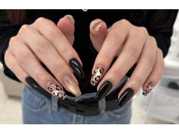 ヒョウ柄ネイル☆Kuga