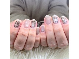 チェックネイル