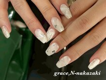 グレースドットエヌ ナカザキ 梅田中崎町店(grace.N-nakazaki)/冬アート＊レース
