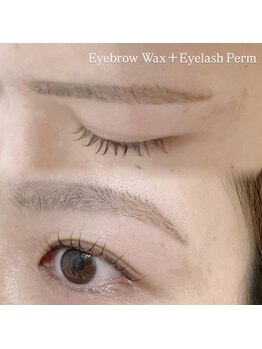 レイア 豊中店(Leia RISE HAIR BRAND)/眉WAX＋まつ毛パーマ