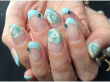 リエル(Riel)/カラフルカメリアフレンチ！定額