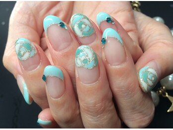 リエル(Riel)/カラフルカメリアフレンチ！定額