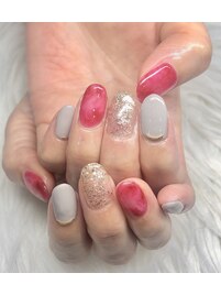 【Hand】秋ネイル