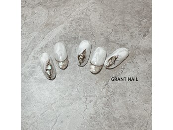 グラントネイル 和歌山店(GRANT NAIL)/白ベッコウ