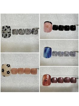 ファーストネイルアンドアイラッシュ 札幌駅前店(1stNAIL&eyelash)/トレンドフット¥6500コース