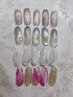 人気♪ハンドキャンペーンネイル★色変更可♪【パラジェル使用】¥8800/荒江
