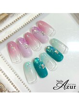 ネイルズアジュール イオン上越店(NailsAzur)/定額デザインCコース