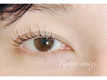 ランテテスマッジ(Rantete smudge)/まつ毛カール