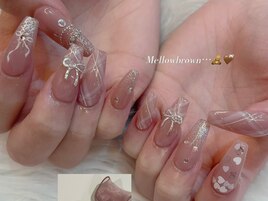 ブラウン 冬 ガーリー ちゅるん