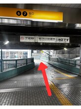 エアリー 江坂(airy)/道案内１