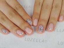 ルズ エラ プライベートネイルサロン(Luz ella private nail salon)/ツイードチェック♪（90min)