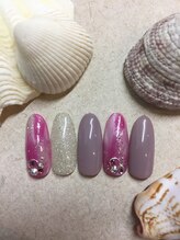 アネラ アイラッシュアンドネイル 六本木店(Anela Eyelash&nail)/☆ガーリーネイル☆