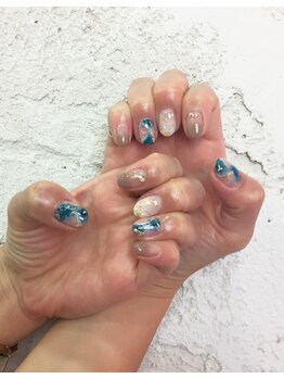 プライズアイリス アイラッシュ 池袋東口店(prize Iris eyelash)/持ち込みお客様ネイル