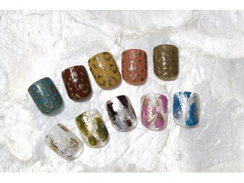 サニーサイド 梅田(Sunny side)/選べる2本アート5480円ホイル