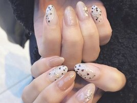 レオパードニュアンスネイル