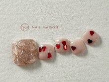 ネイルメゾン 梅田(NAIL MAISON)/キルティングホログラムハート