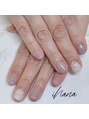 イハナ(ihana) ラベンダーとシルバーラインでシンプルに