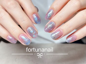 フォルトゥーナ 神田(Fortuna)/ニュアンスうるうるネイル