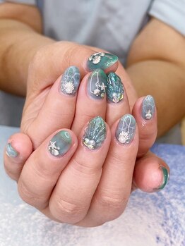 アイル ビューティーサロン(Airu Beauty Salon)/マーメイドネイル♪