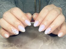 バービーフェイス 恵比寿(Barbie Face)/オーロラカラーネイル