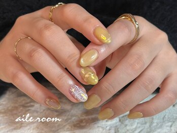 エールルーム 中目黒(aileroom)/パステル黄色ちぐはぐ