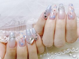 さくらんぼネイル