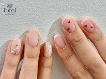 イリル(ibrel)の雰囲気(シンプルにワンポイントのネイルも冬の時期は人気です♪)