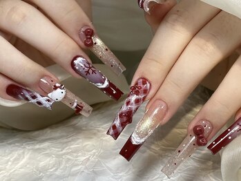 センスネイル 北千住店(Sense Nail)/大人可愛いクリスマスネイル