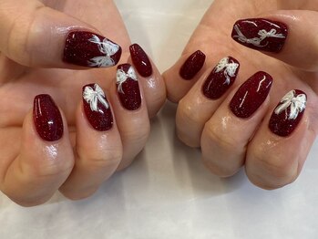 ボルドーネイル☆Rei