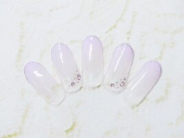 先端ラメラインデザイン