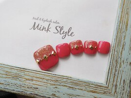 スクエアスタッズネイル