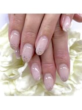ディーネイル 京橋(D-nail)/西村/春色グラデーションネイル