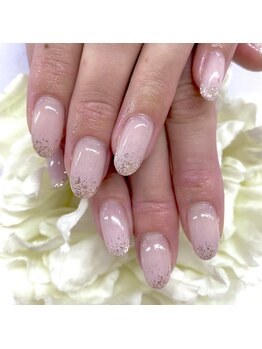 ディーネイル 京橋(D-nail)/西村/春色グラデーションネイル