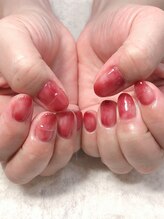 チャフ ネイルアンドアイラッシュ(CHAFF nail&eyelash)/うるうるもやもやNail