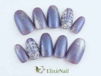 エリクサーネイル 神田(Elixir Nail)/シンプル/クーポン使用