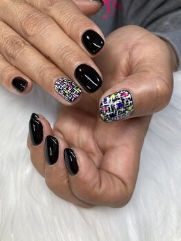 サフィールネイルサフィールネイル(Saphir nail)/ツイードネイル